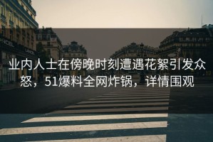 业内人士在傍晚时刻遭遇花絮引发众怒，51爆料全网炸锅，详情围观