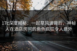 17c深度揭秘：一起草风波背后，神秘人在酒店房间的角色疯狂令人意外